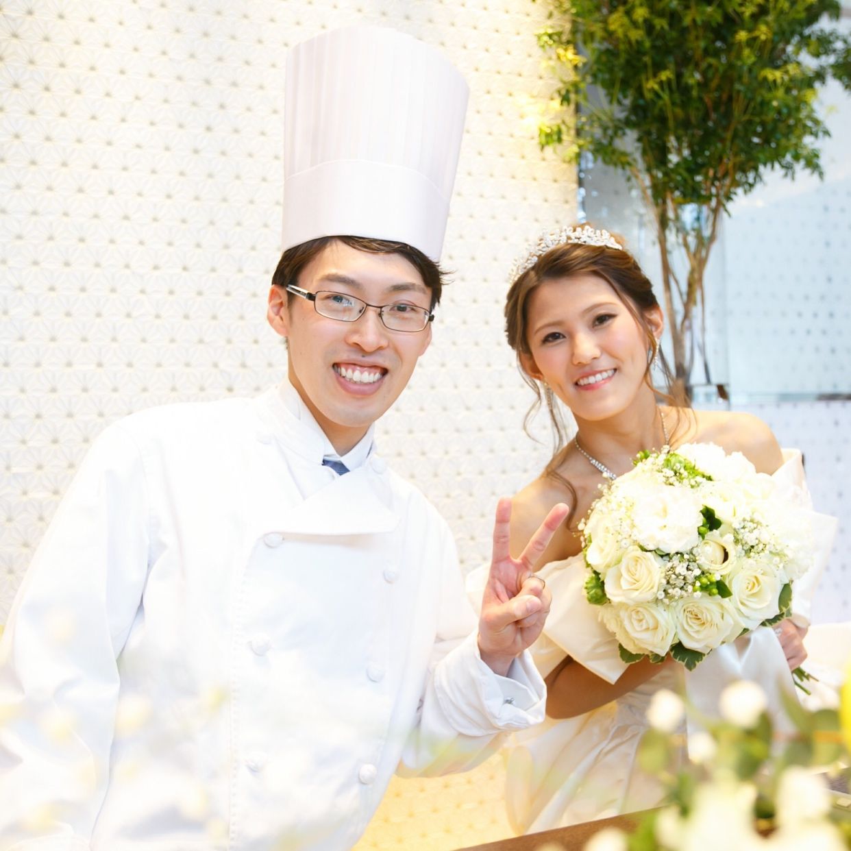 披露宴パーティのカバー写真