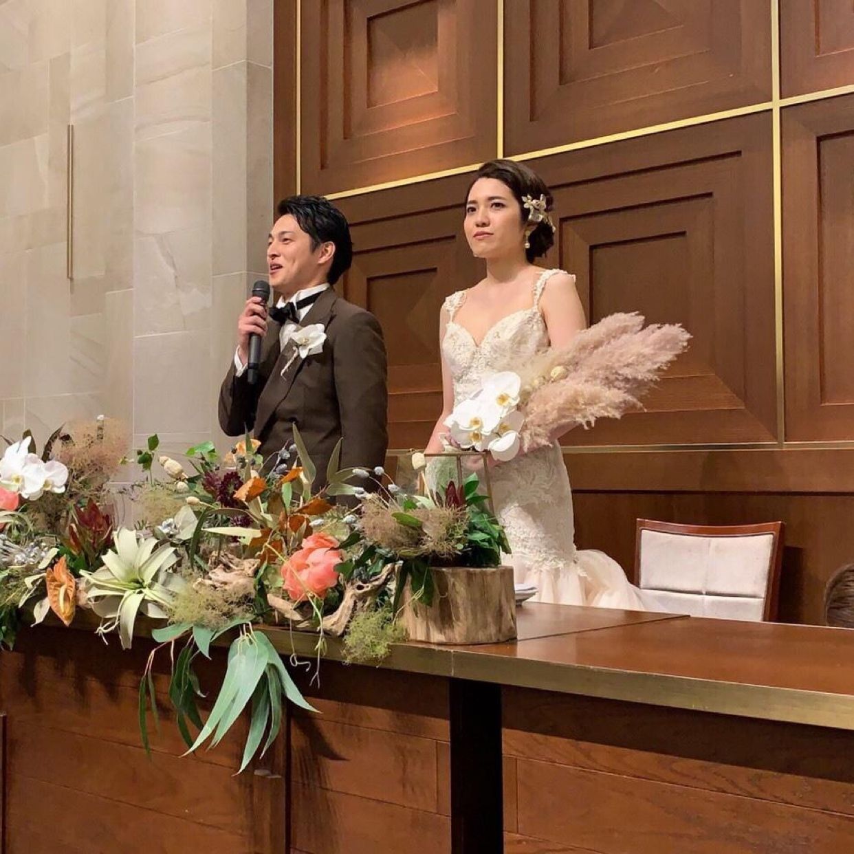 披露宴パーティのカバー写真