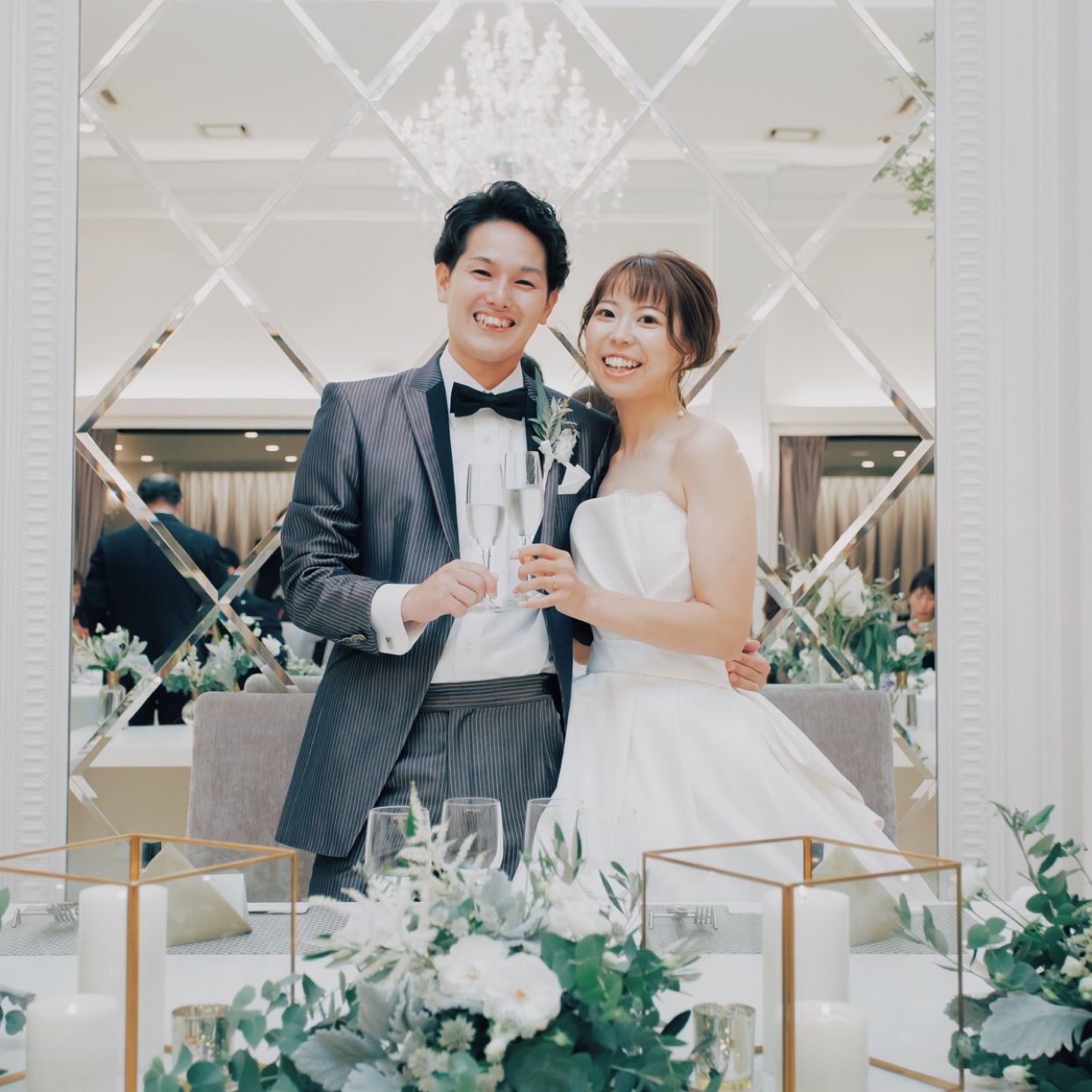 披露宴パーティのカバー写真