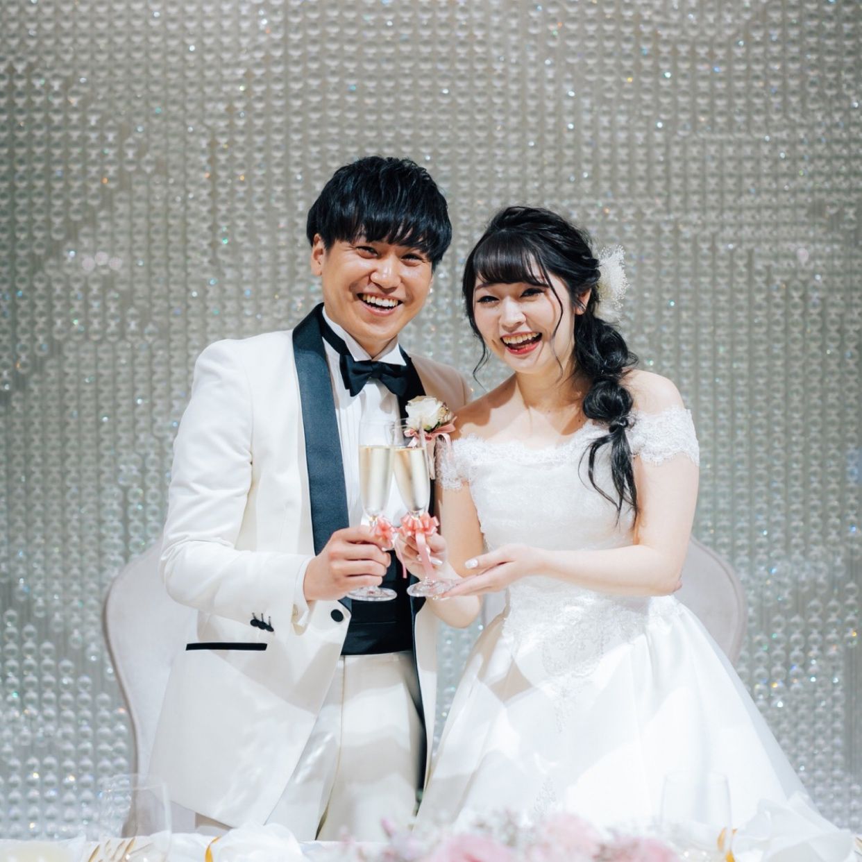 披露宴パーティのカバー写真