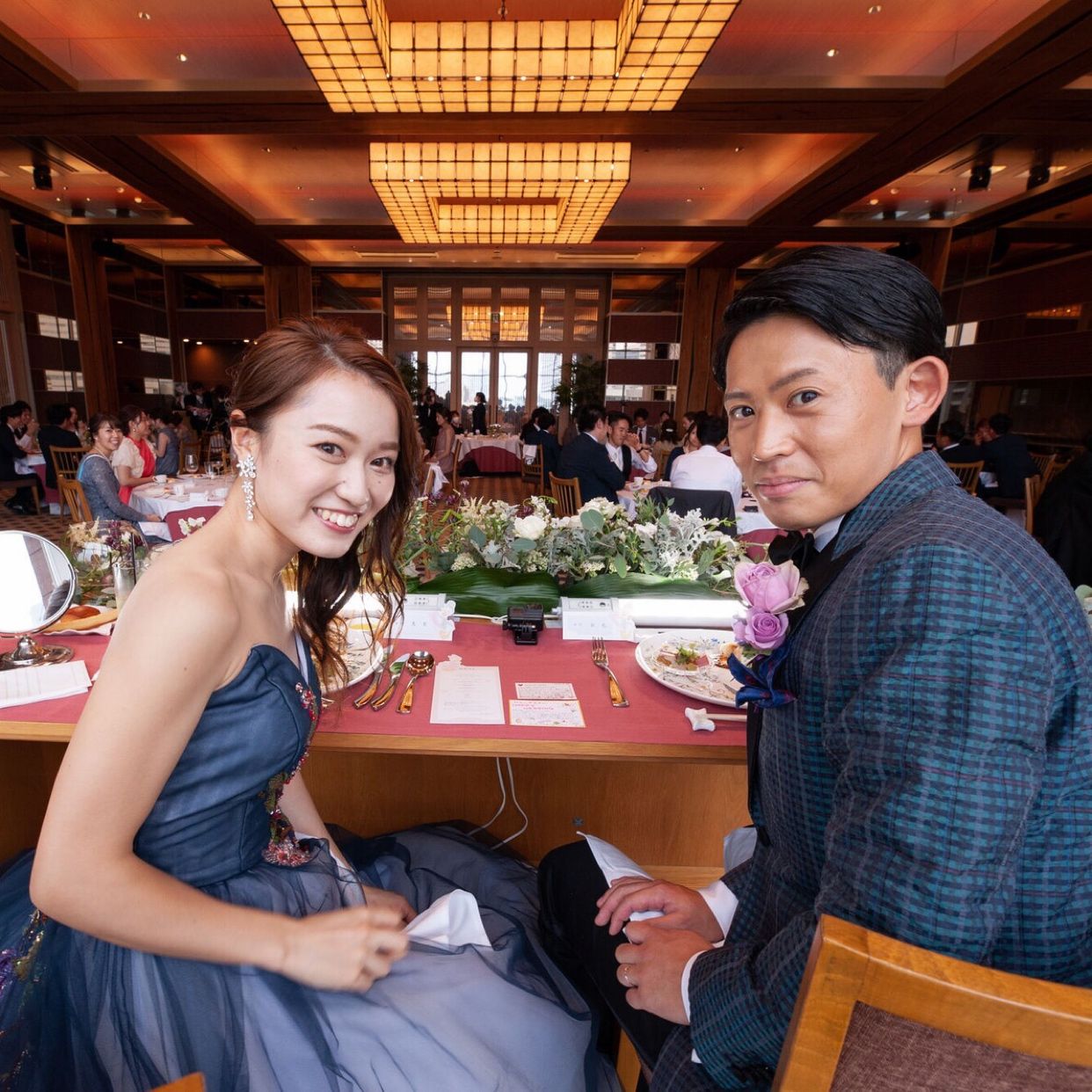 披露宴パーティのカバー写真