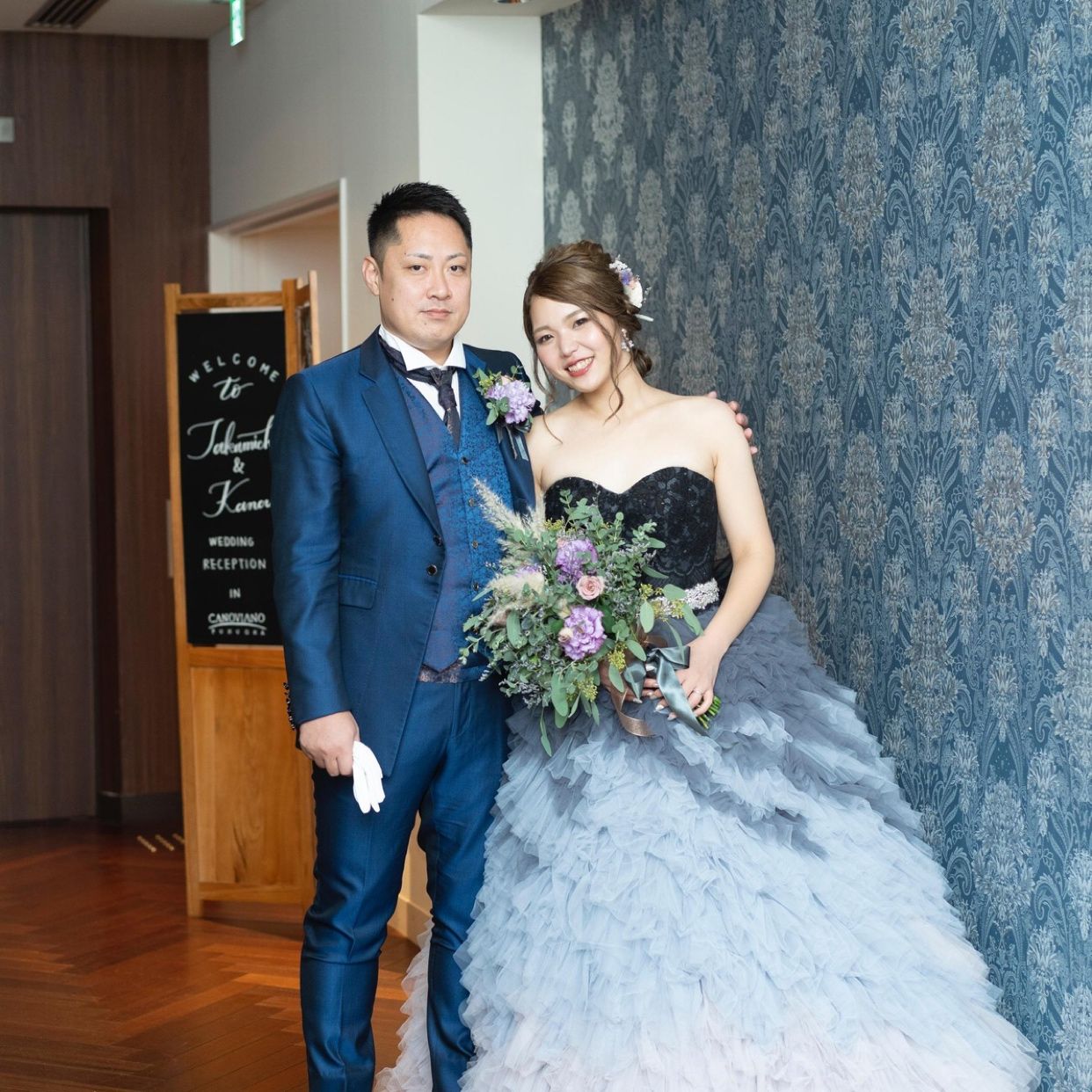 披露宴パーティのカバー写真