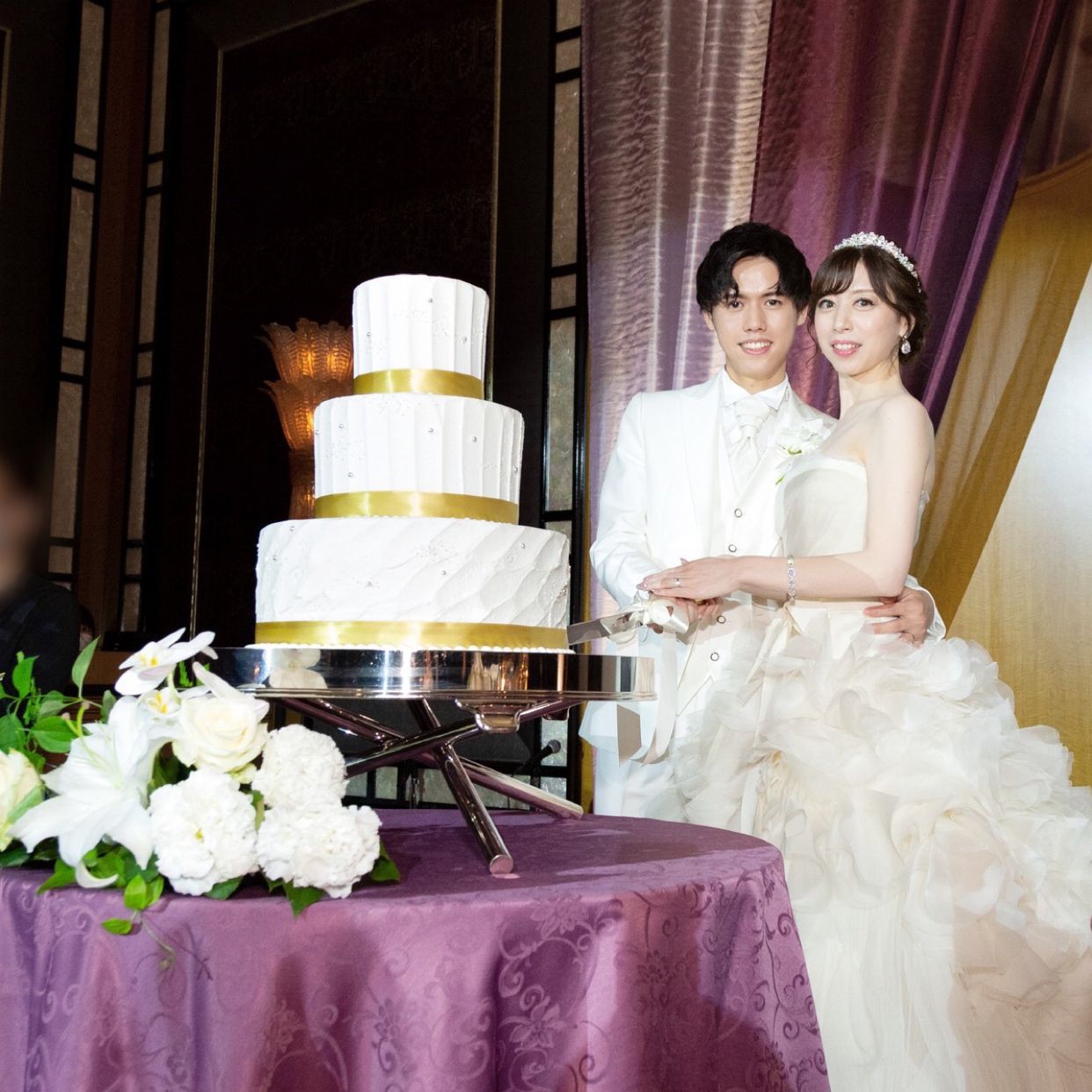 披露宴パーティのカバー写真