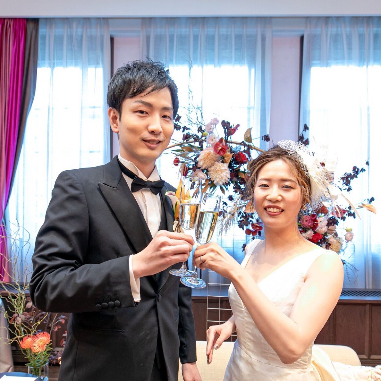 披露宴パーティのカバー写真