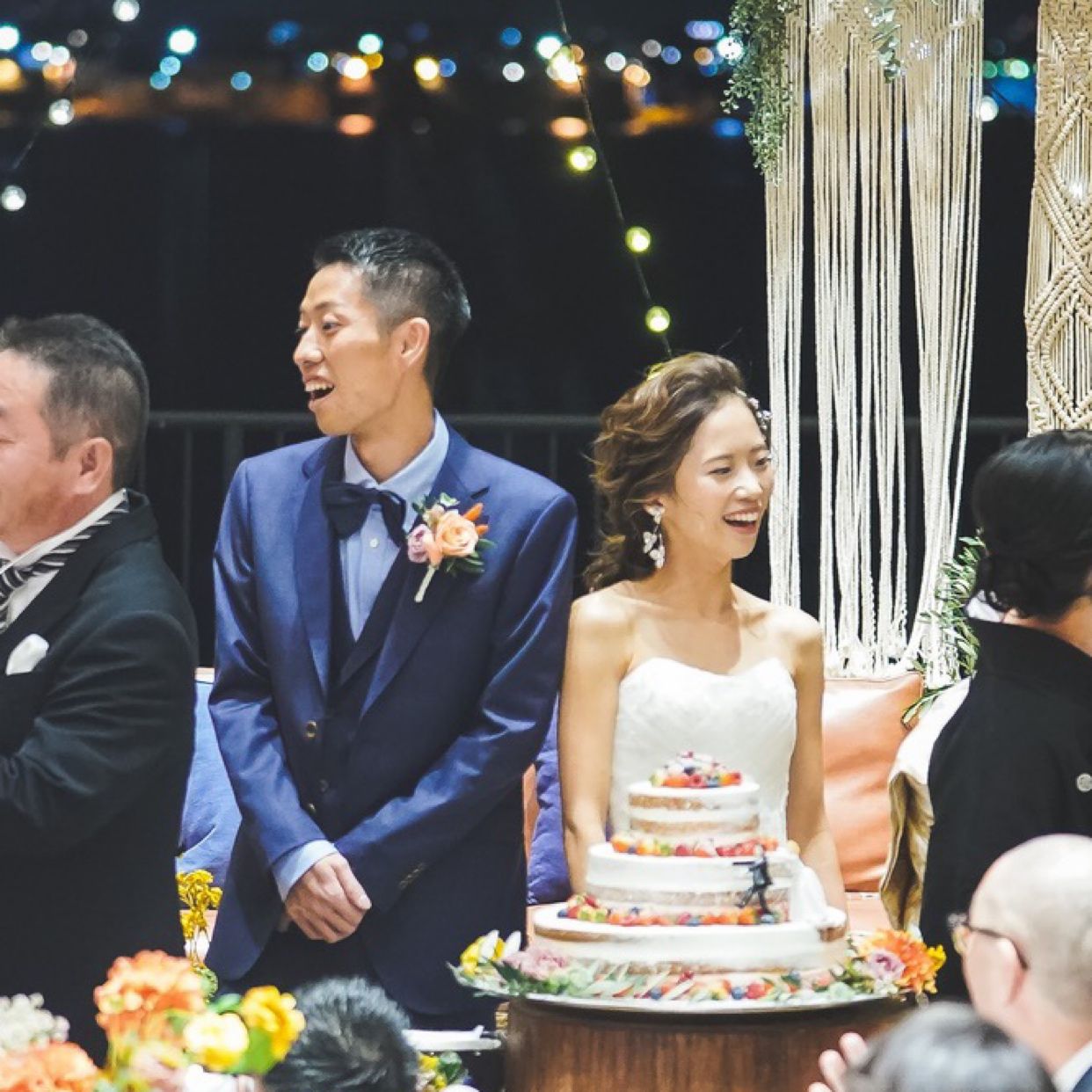 披露宴パーティのカバー写真