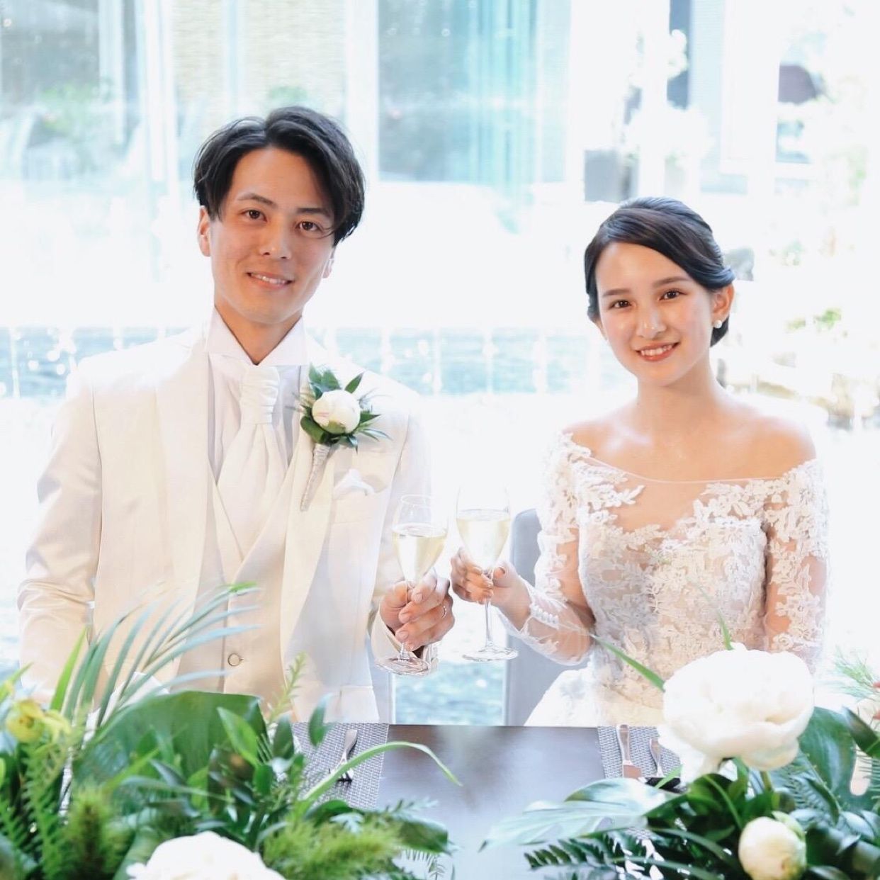 披露宴パーティのカバー写真