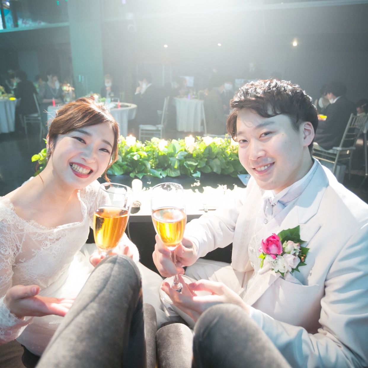 披露宴パーティのカバー写真