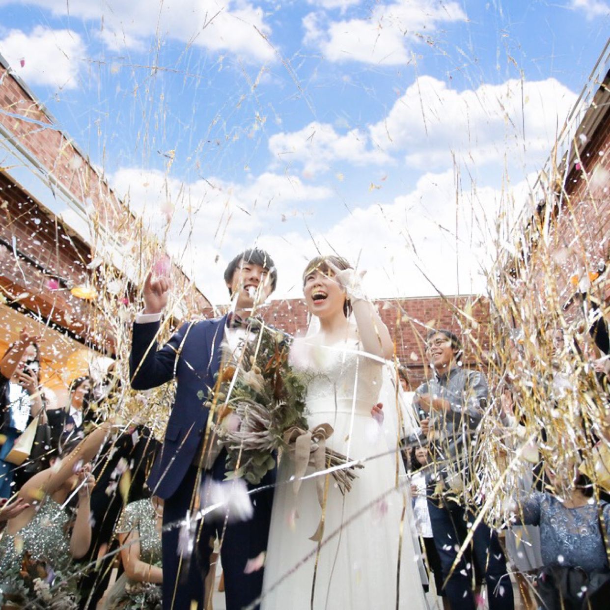 披露宴パーティのカバー写真