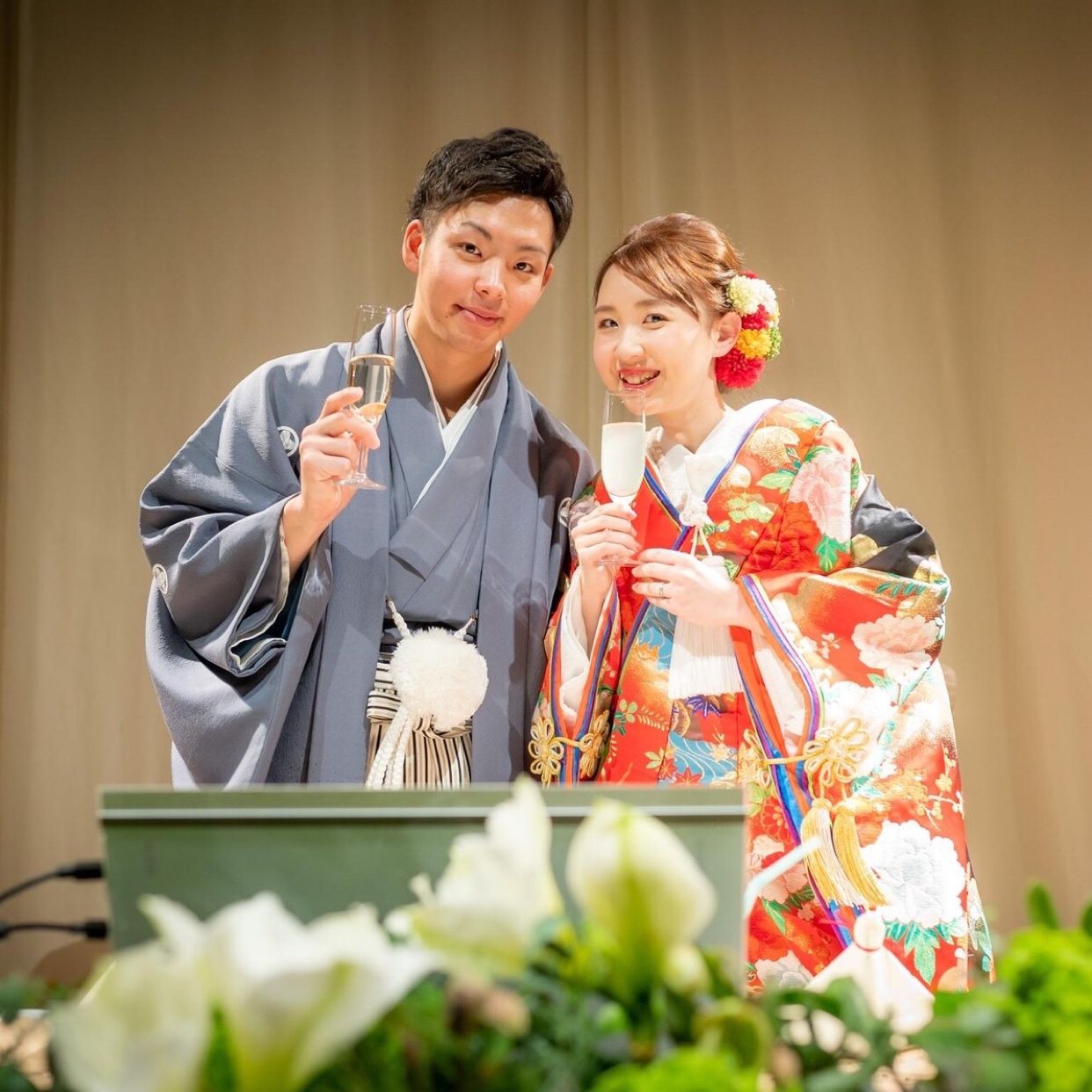 披露宴パーティのカバー写真