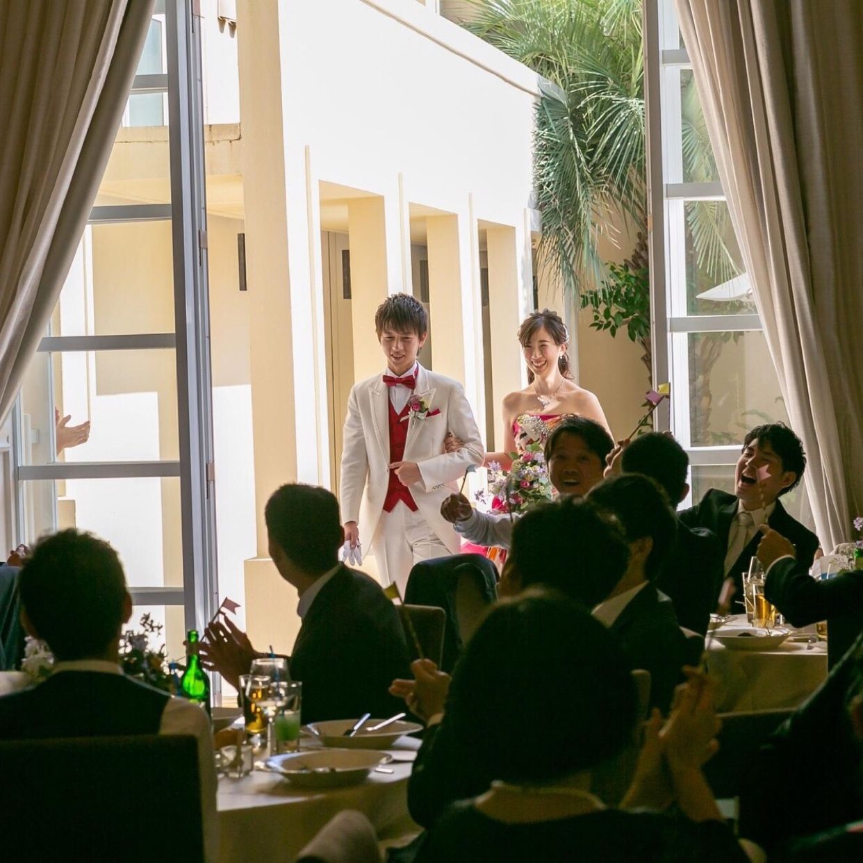 披露宴パーティのカバー写真