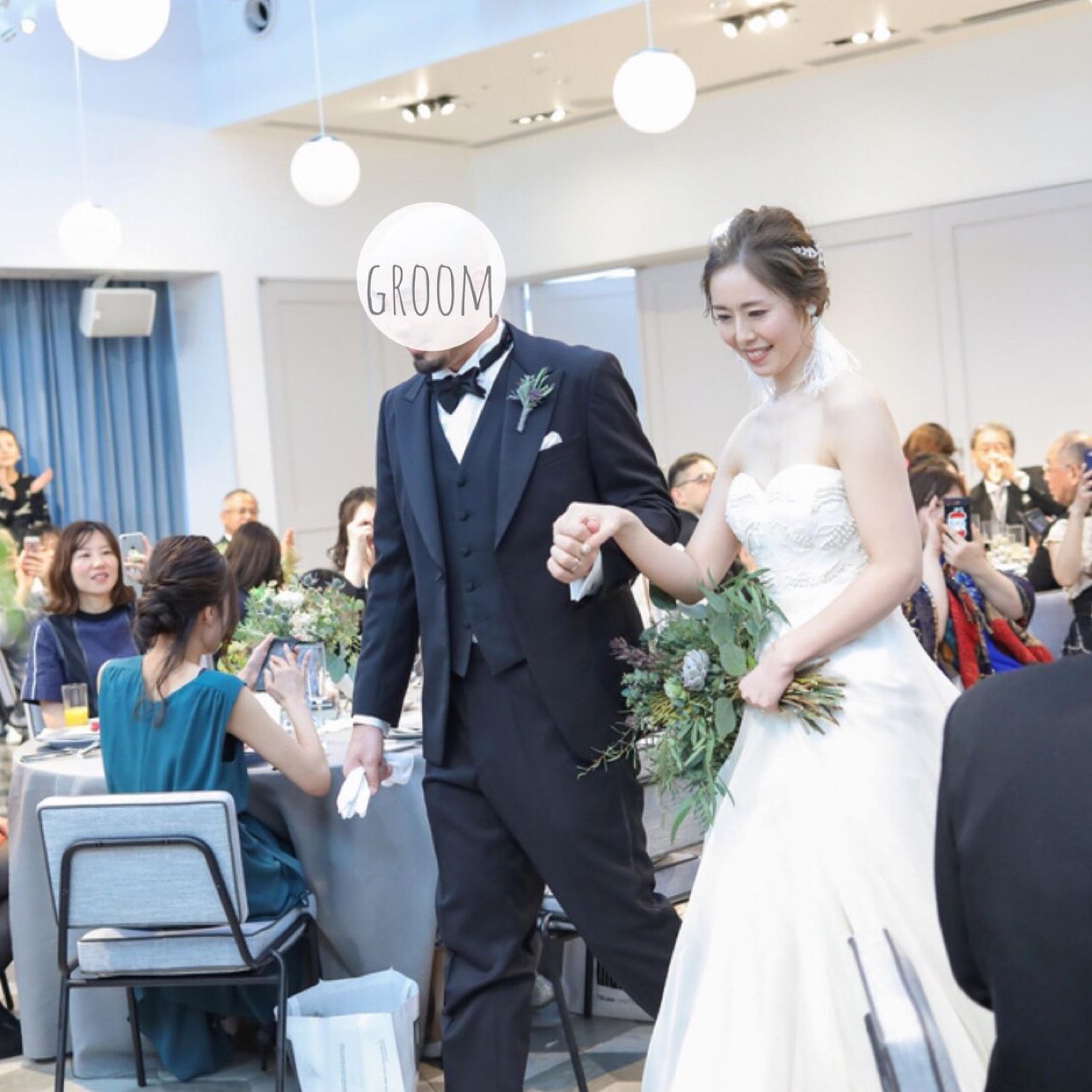披露宴パーティのカバー写真