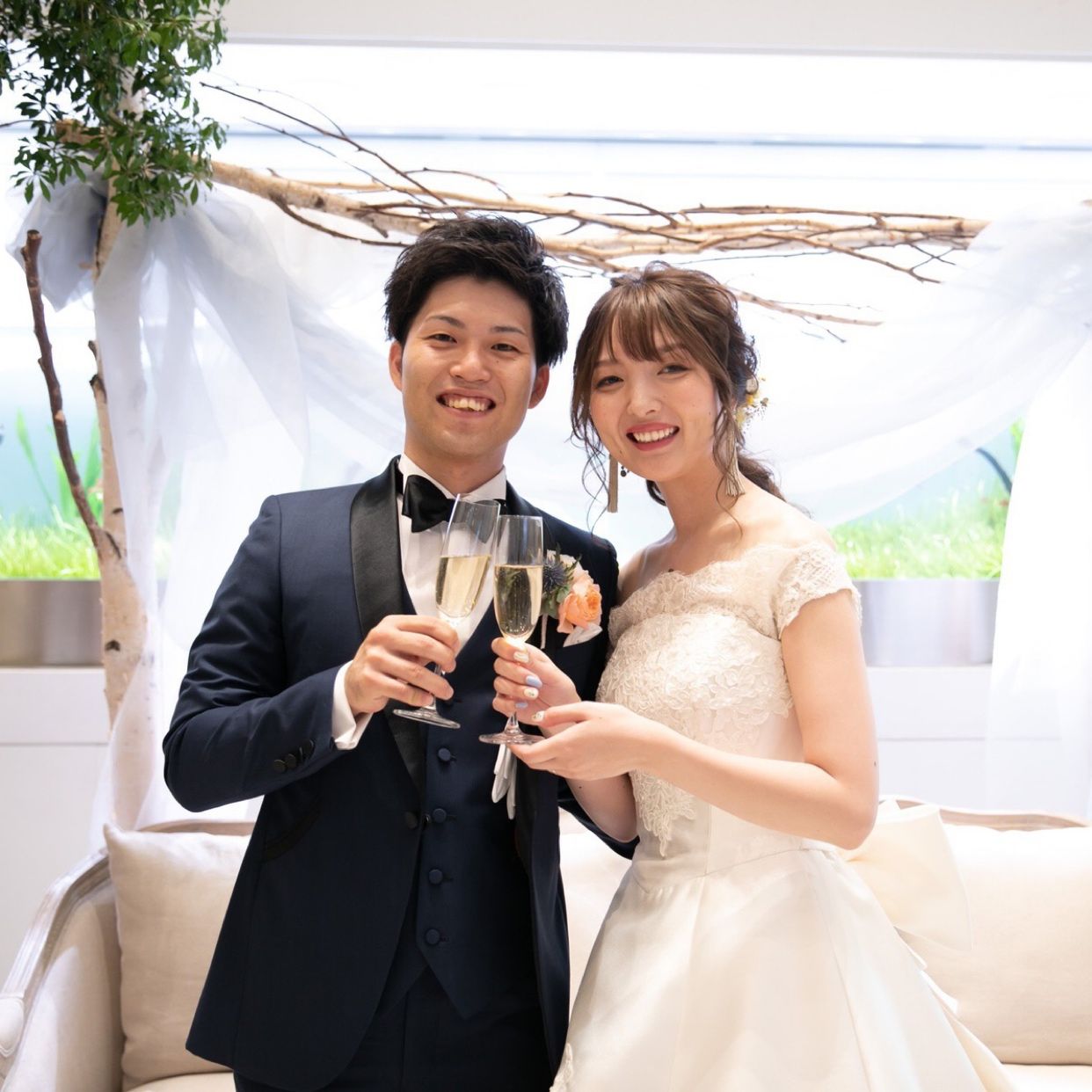 披露宴パーティのカバー写真