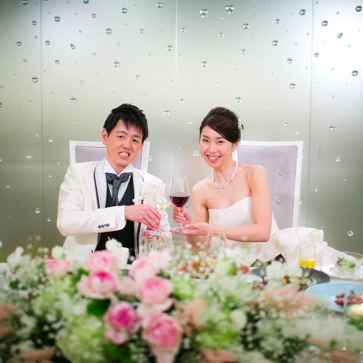 披露宴パーティのカバー写真