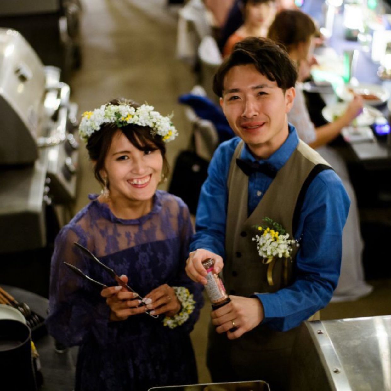 披露宴パーティのカバー写真