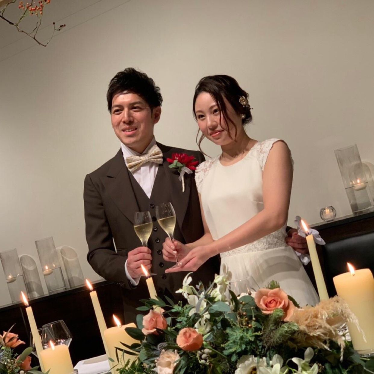 披露宴パーティのカバー写真