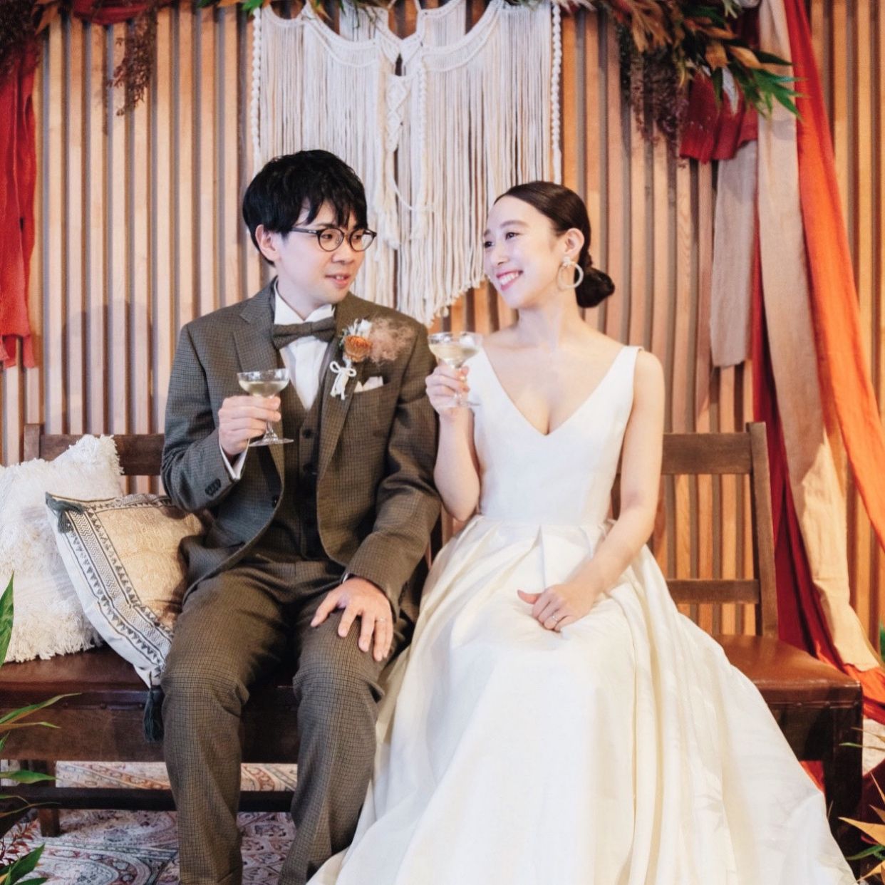 披露宴パーティのカバー写真