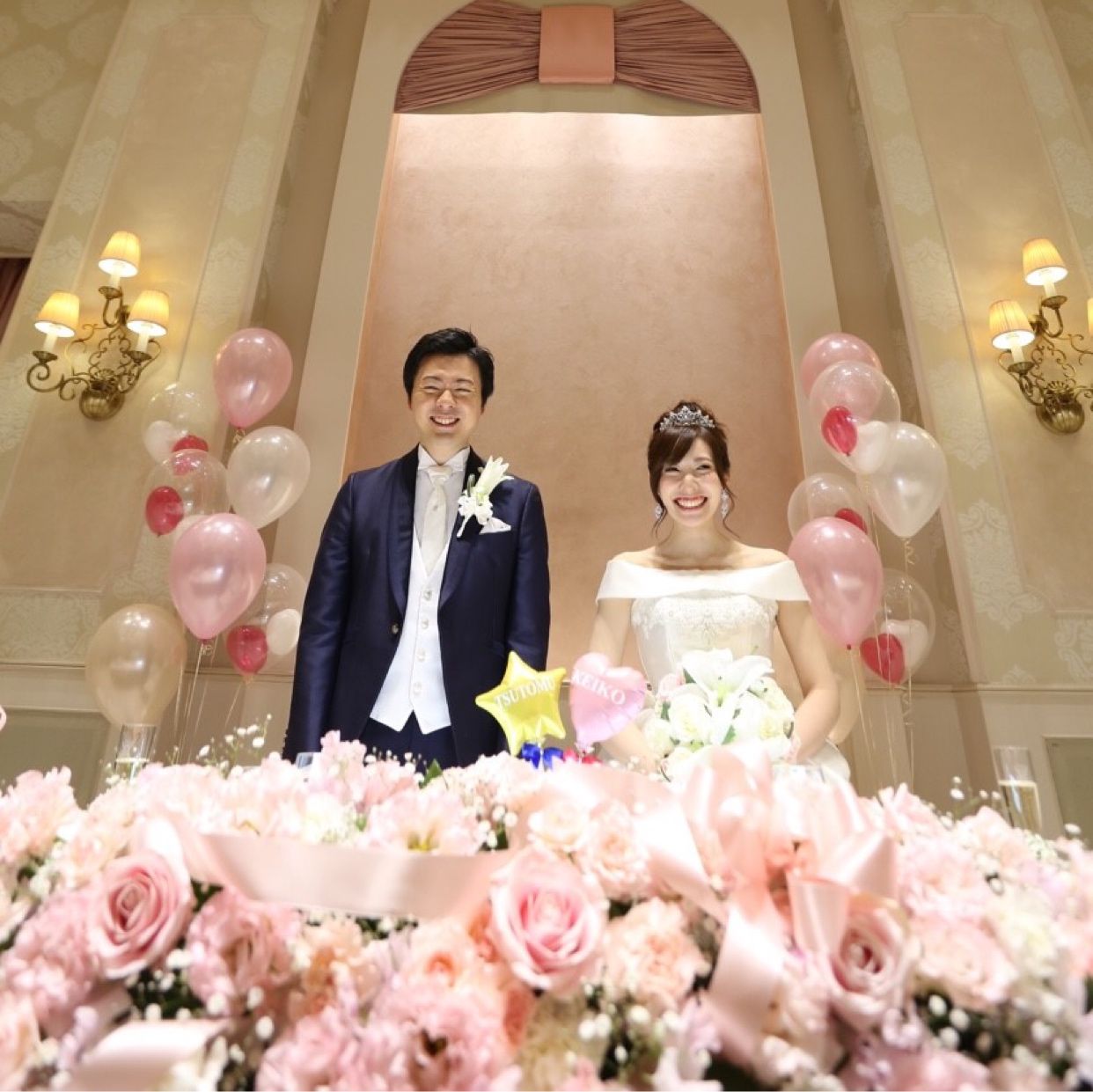 披露宴パーティのカバー写真