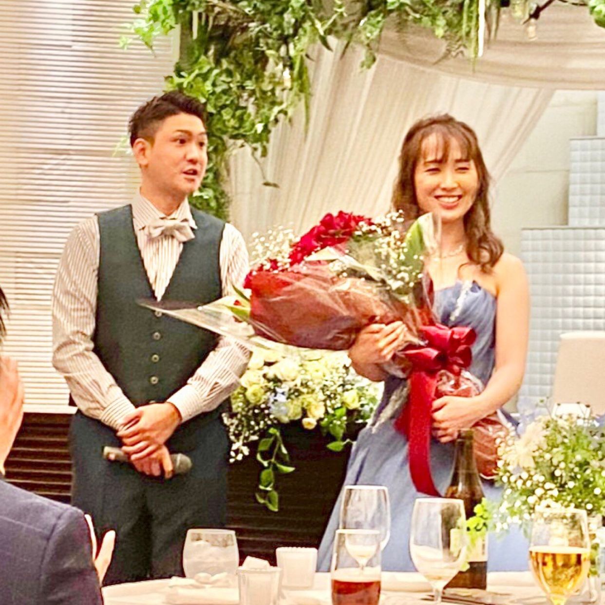 披露宴パーティのカバー写真