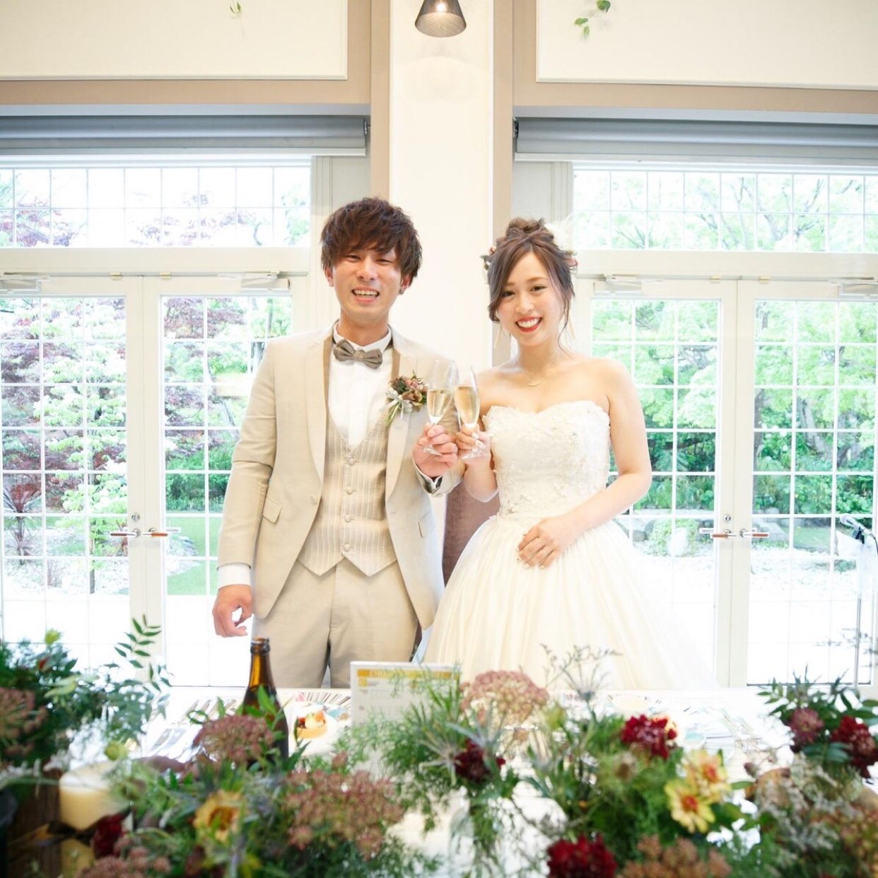 披露宴パーティのカバー写真