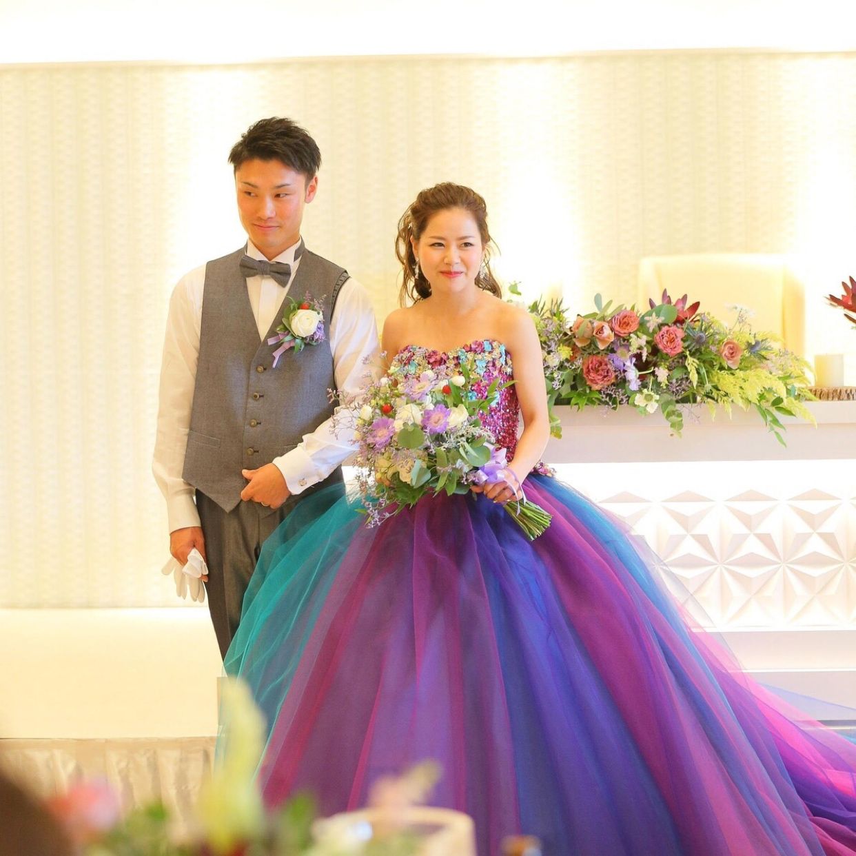 披露宴パーティのカバー写真