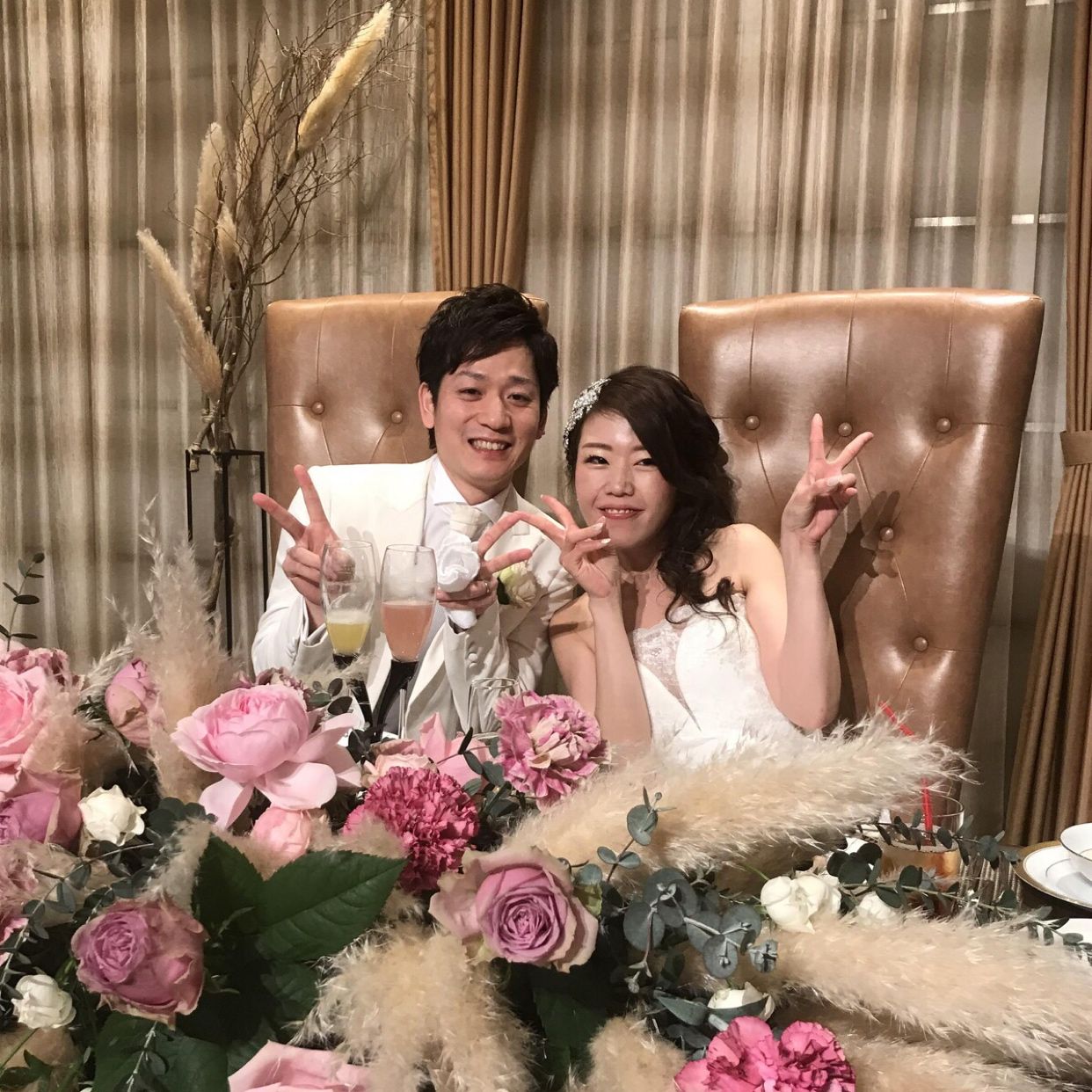 披露宴パーティのカバー写真