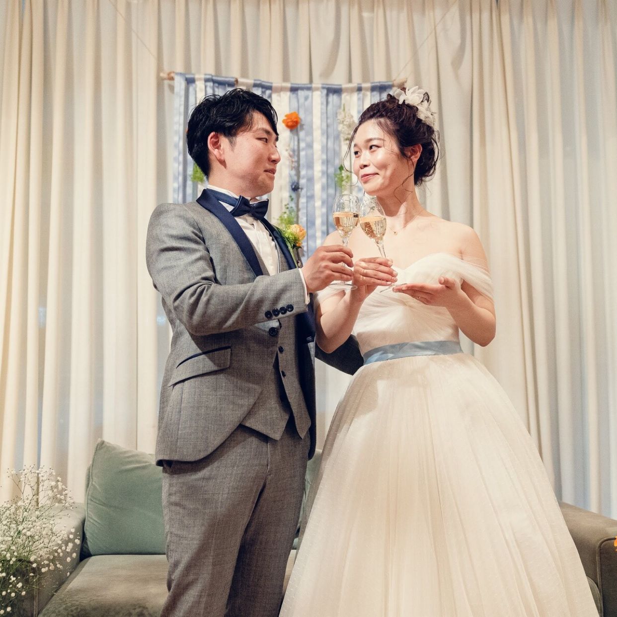 披露宴パーティのカバー写真