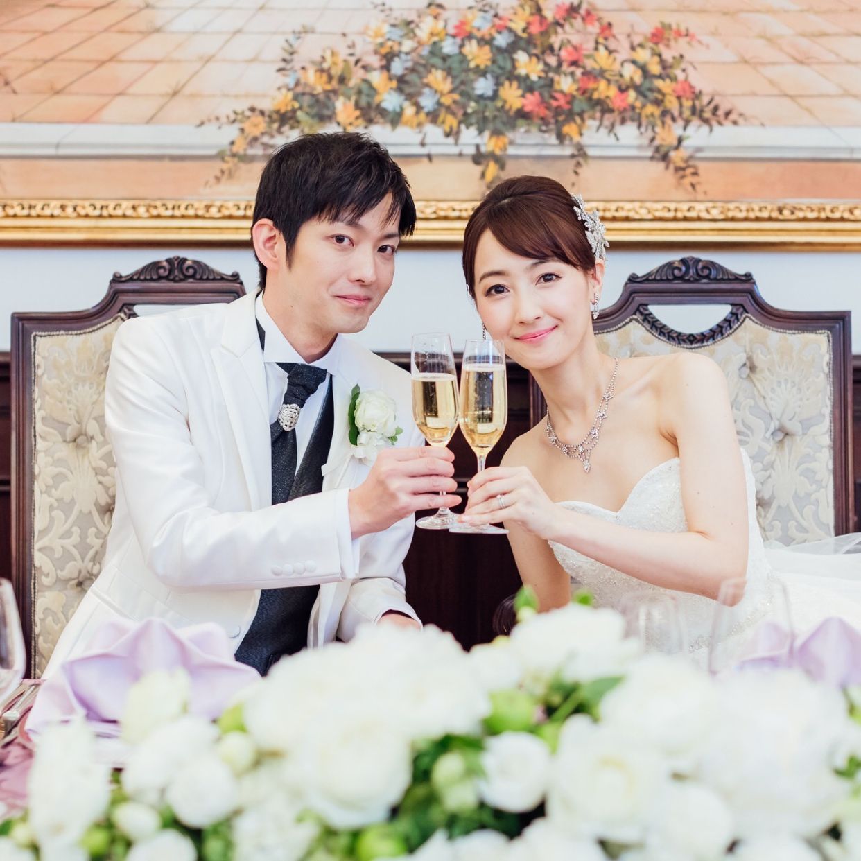 披露宴パーティのカバー写真