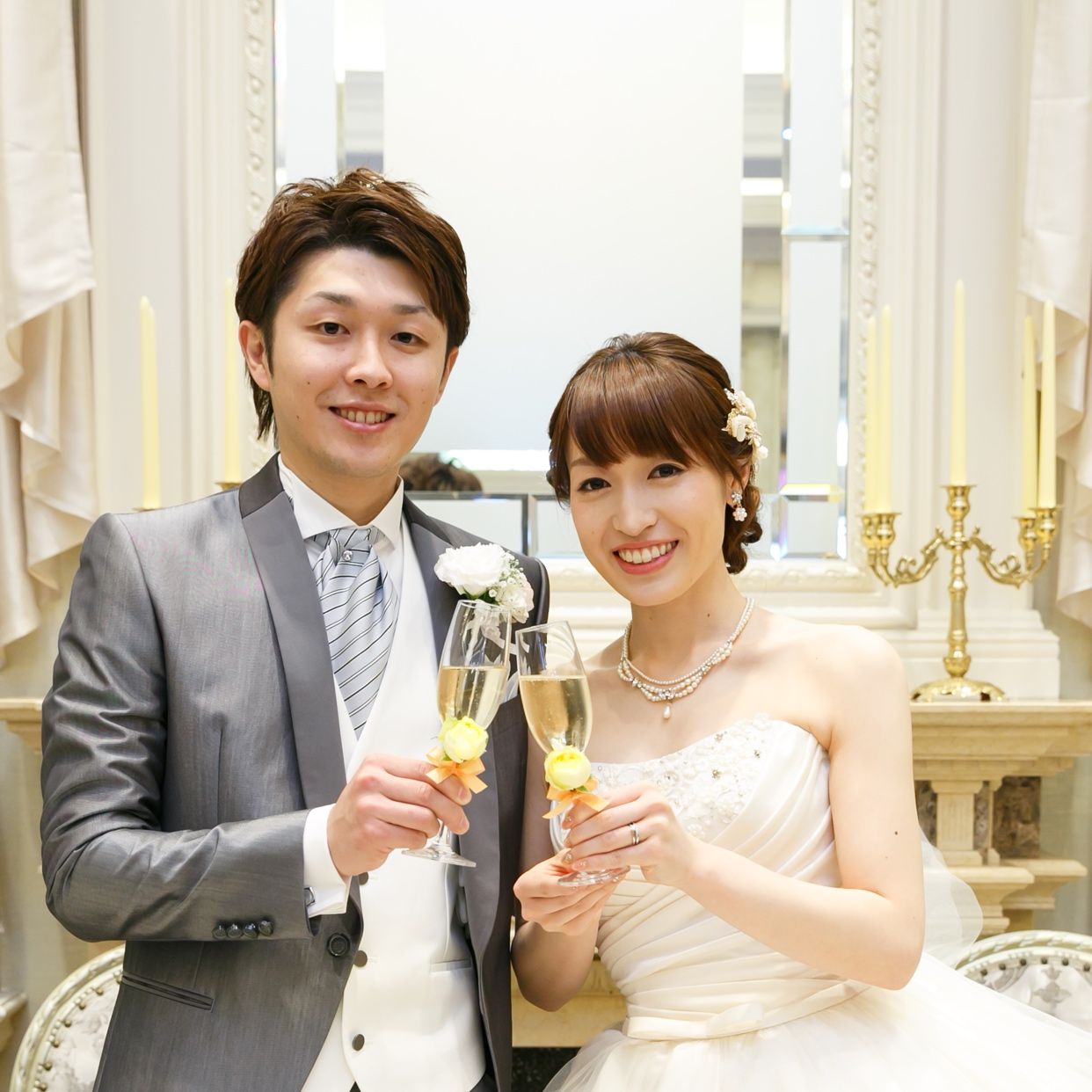 披露宴パーティのカバー写真