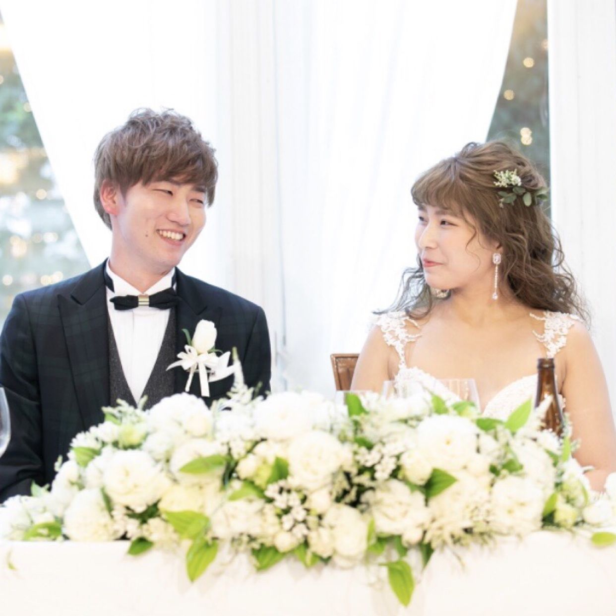 披露宴パーティのカバー写真