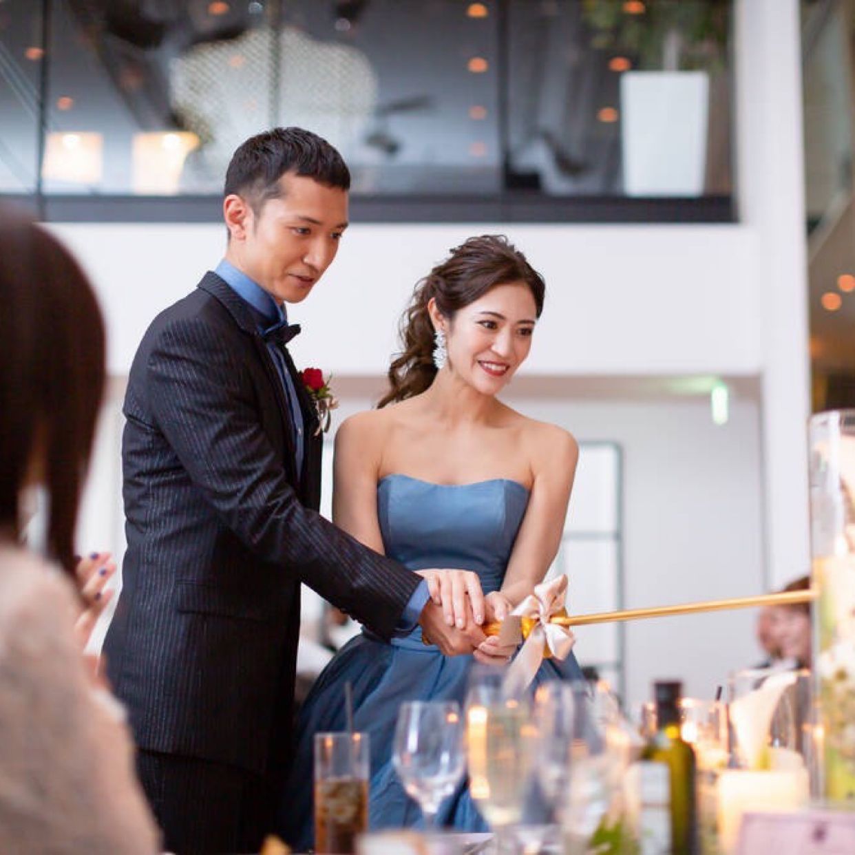 披露宴パーティのカバー写真