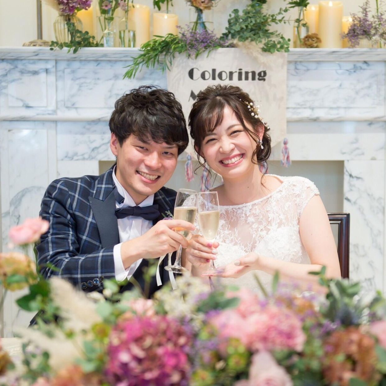 披露宴パーティのカバー写真