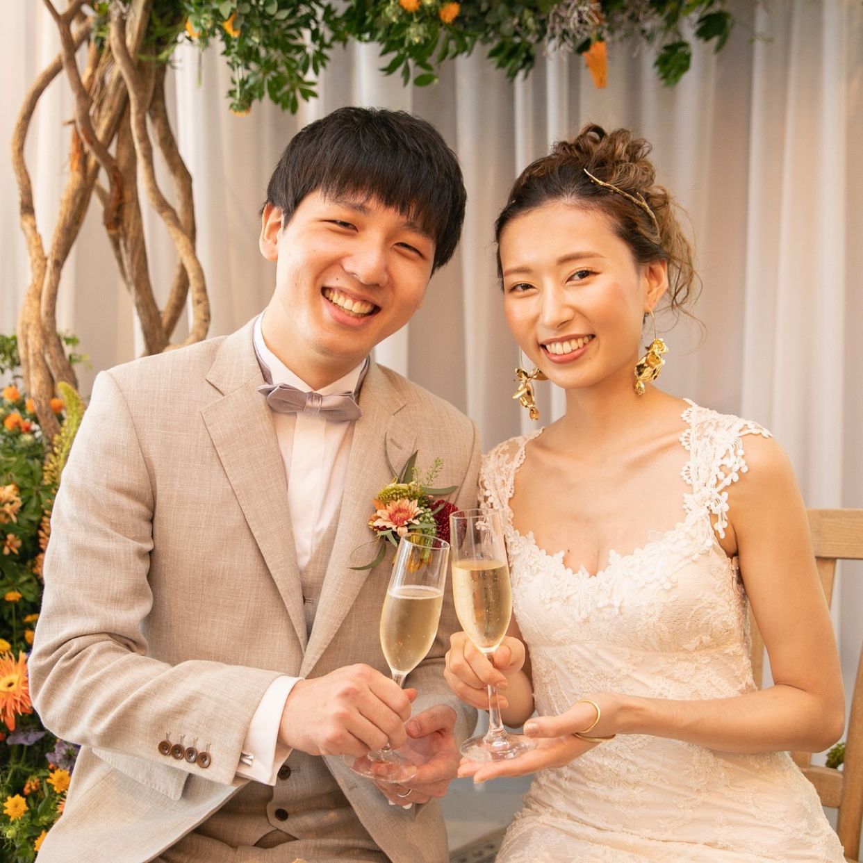 披露宴パーティのカバー写真