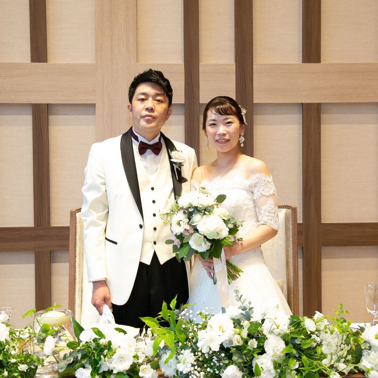 披露宴パーティのカバー写真