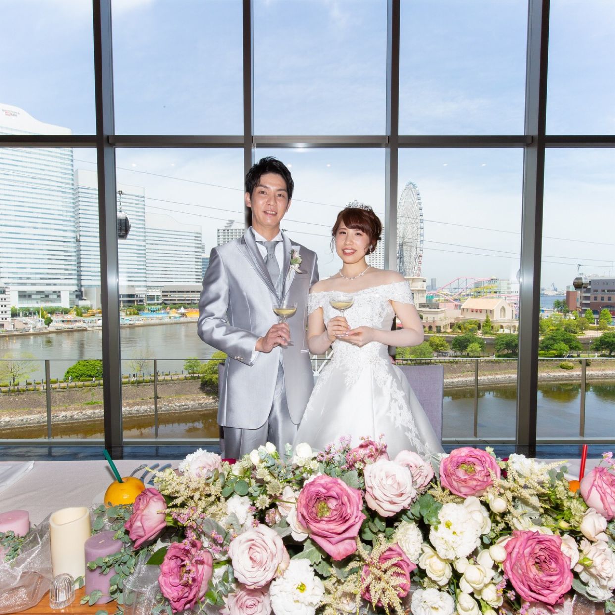 披露宴パーティのカバー写真