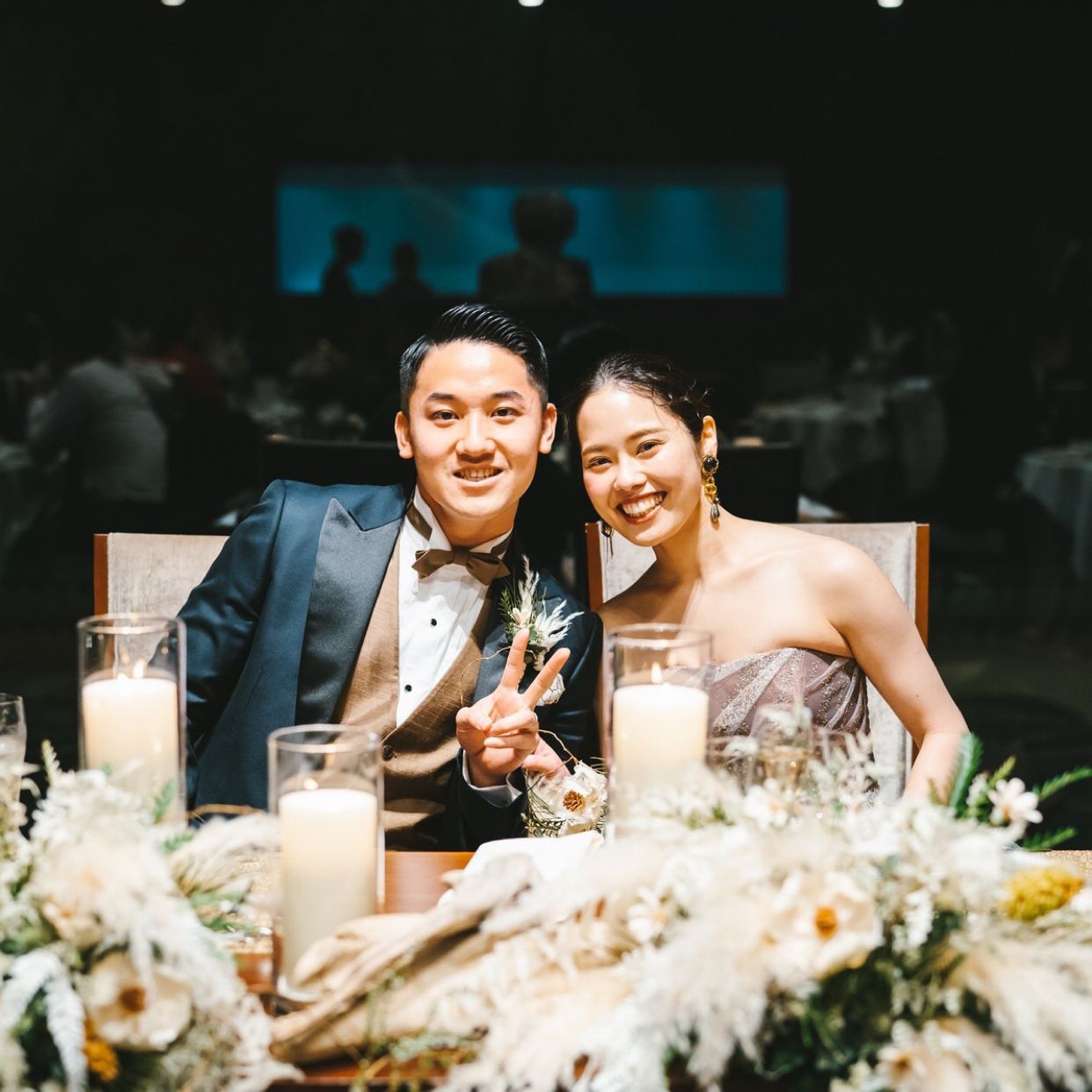 披露宴パーティのカバー写真