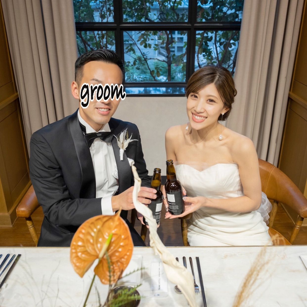 披露宴パーティのカバー写真