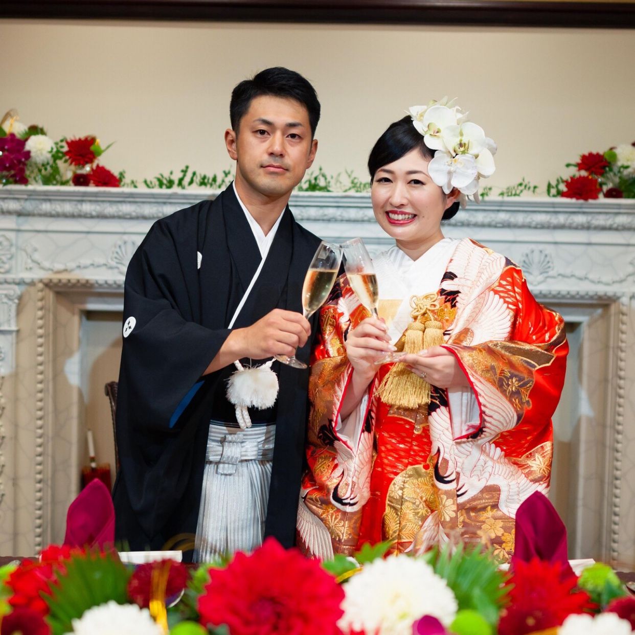 披露宴パーティのカバー写真