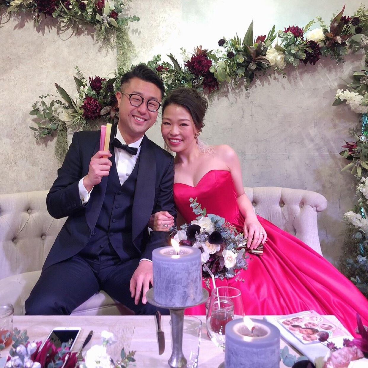 披露宴パーティのカバー写真