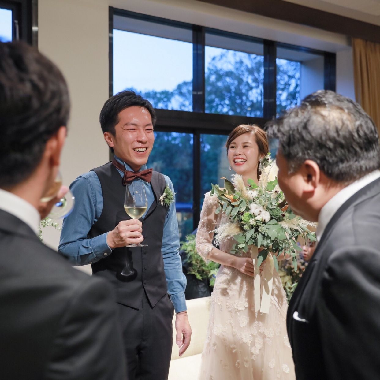 披露宴パーティのカバー写真