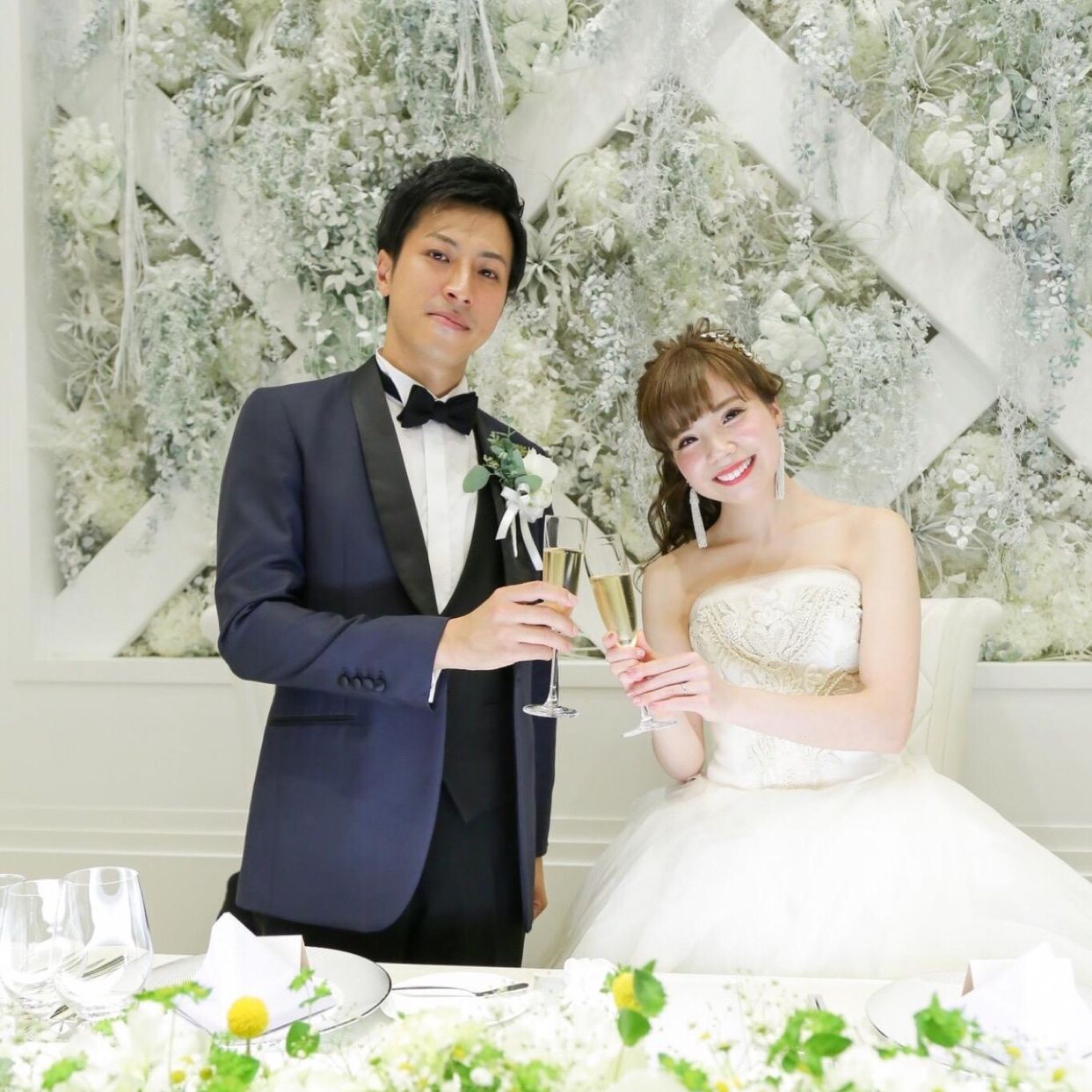 披露宴パーティのカバー写真