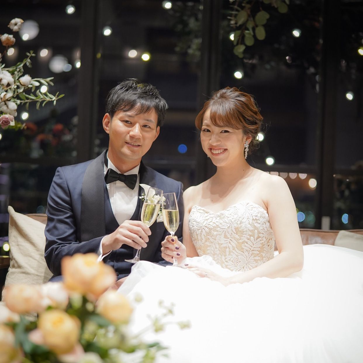 披露宴パーティのカバー写真