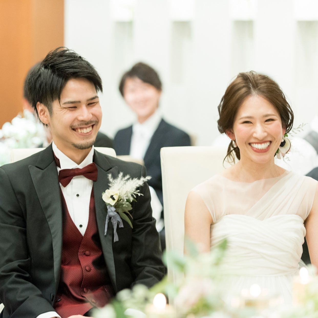 披露宴パーティのカバー写真