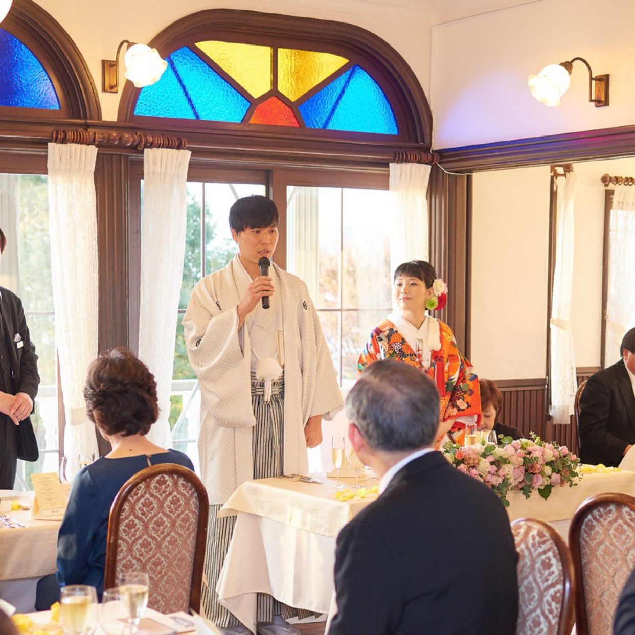 披露宴パーティのカバー写真