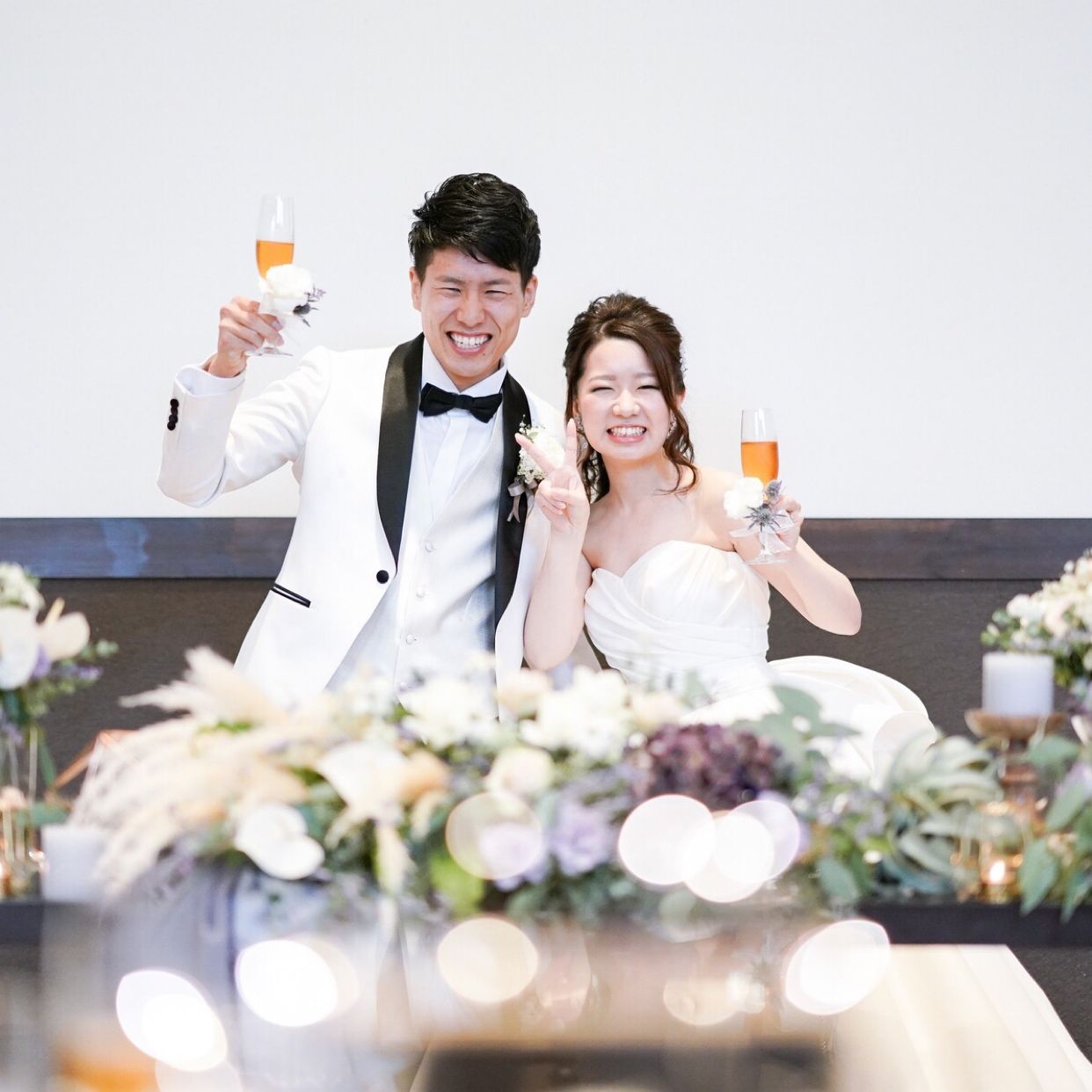 披露宴パーティのカバー写真