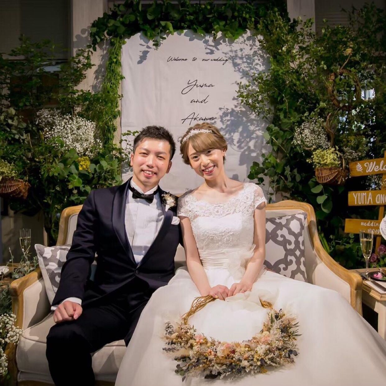 披露宴パーティのカバー写真