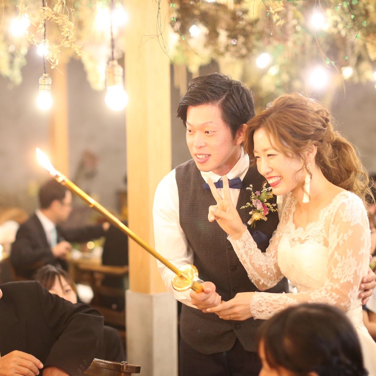 披露宴パーティのカバー写真