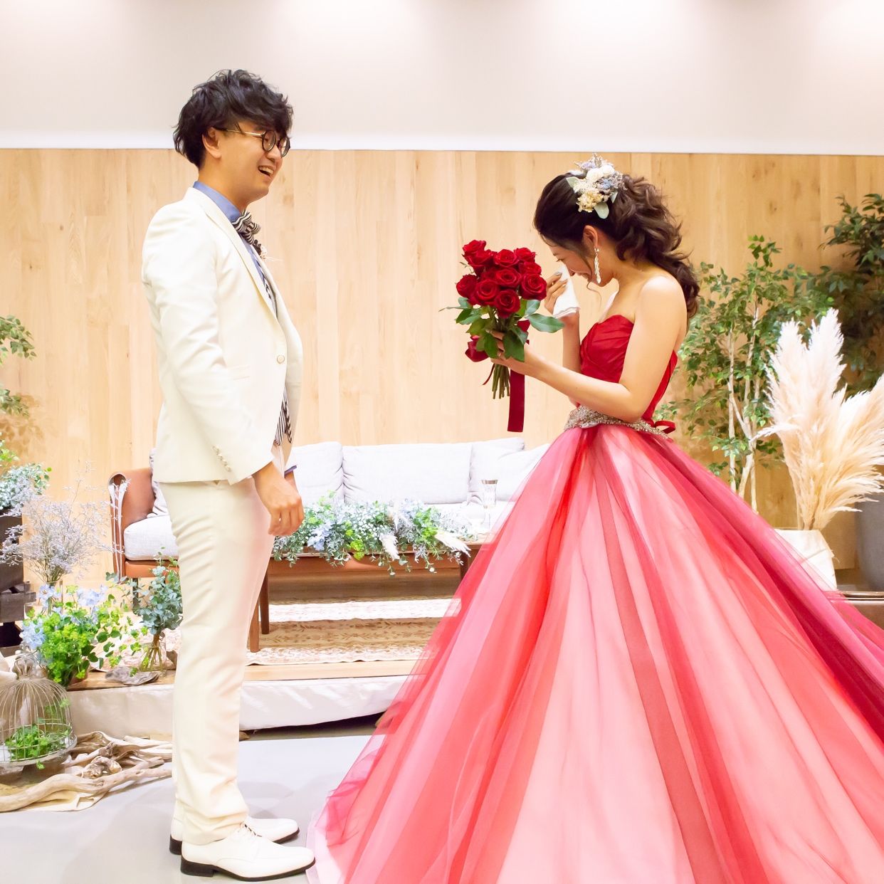 披露宴パーティのカバー写真