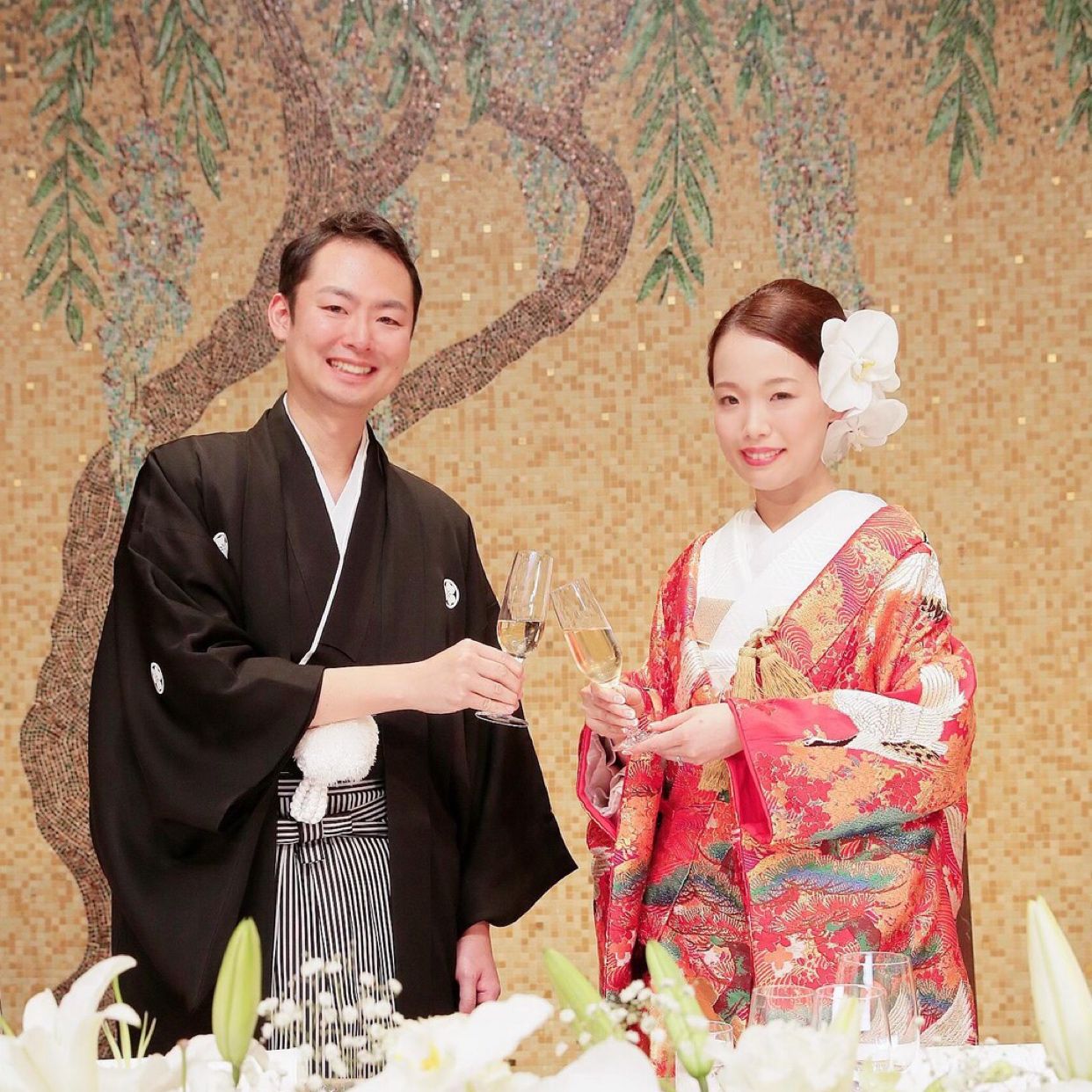 披露宴パーティのカバー写真