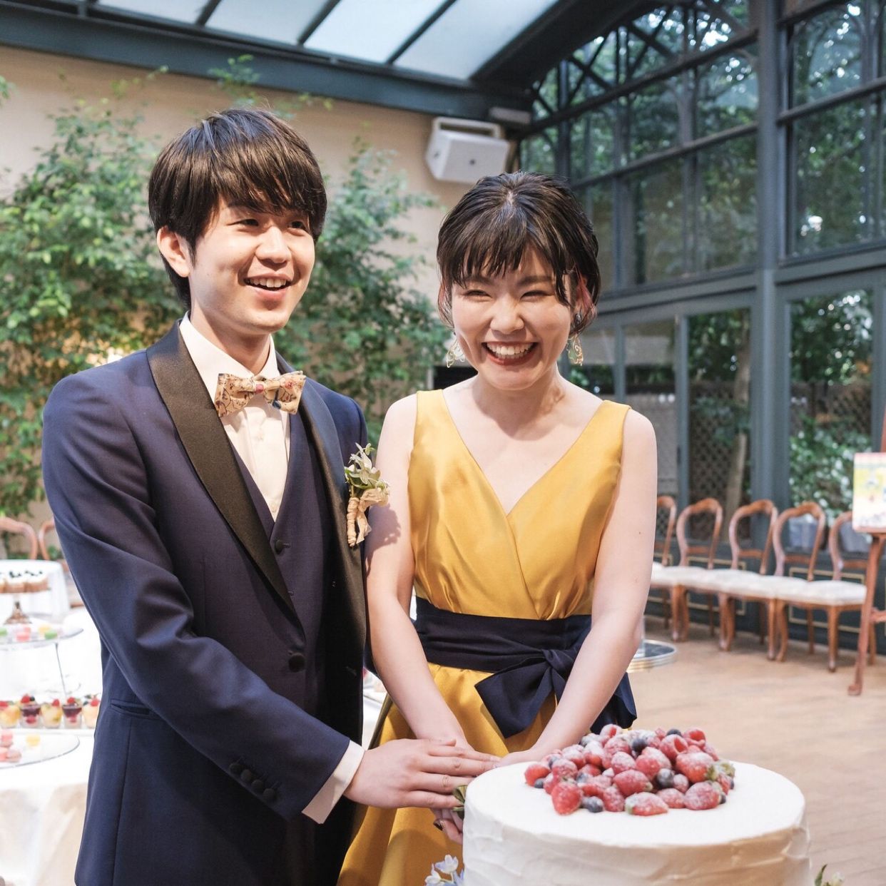 披露宴パーティのカバー写真