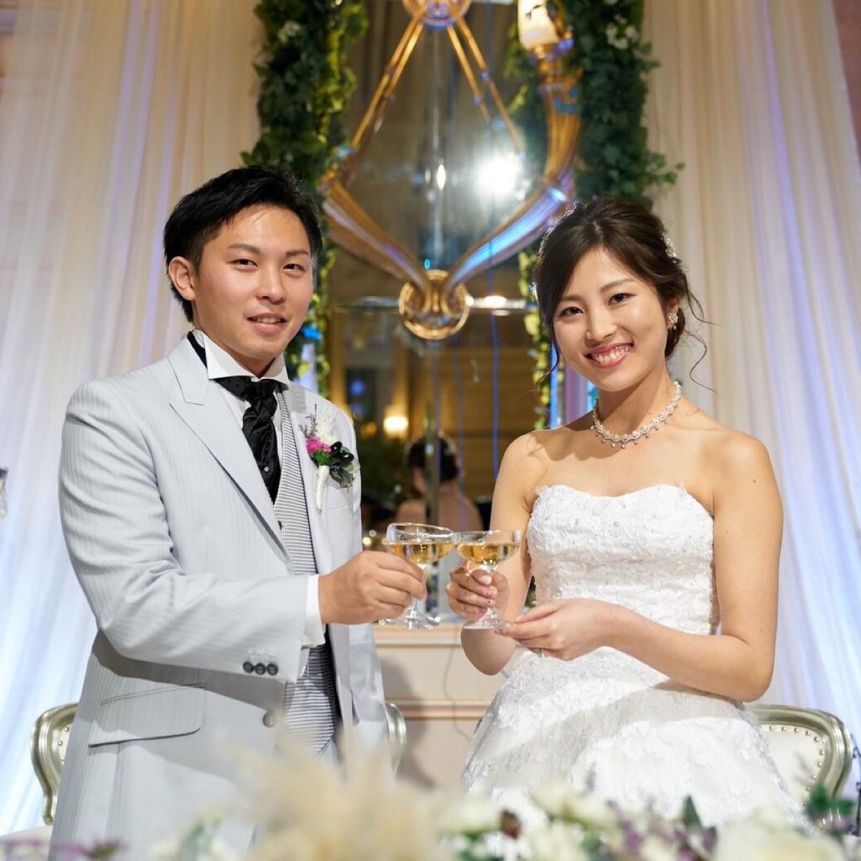 披露宴パーティのカバー写真